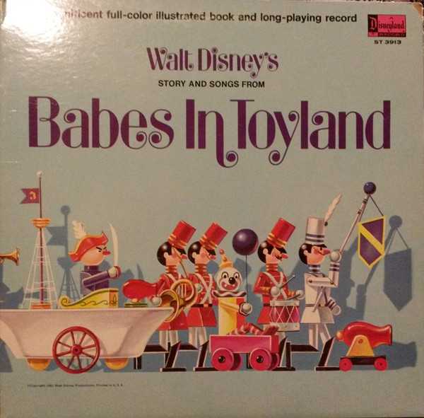 Unknown Artist – Walt Disney's Babes In Toyland (1961, Vinyl 