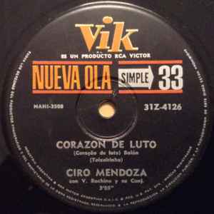 Ciro Mendoza Corazon De Luto Marcado Vinyl Discogs