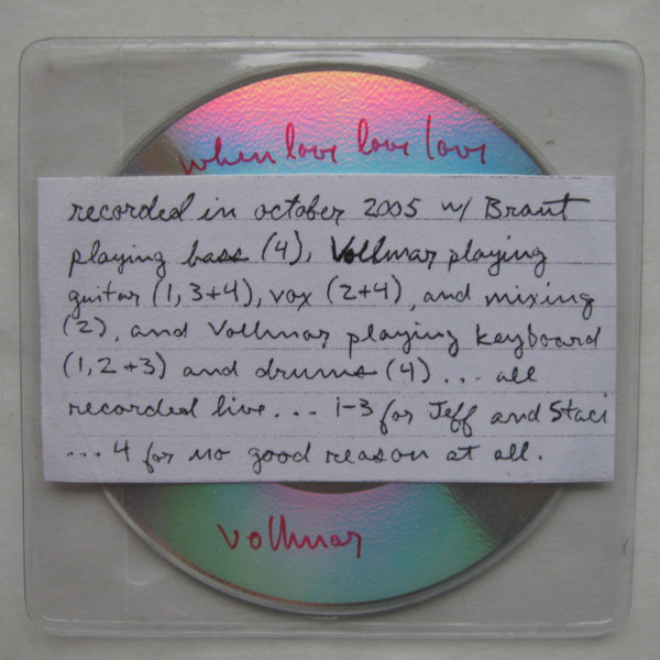 baixar álbum Vollmar - When Love Love Love
