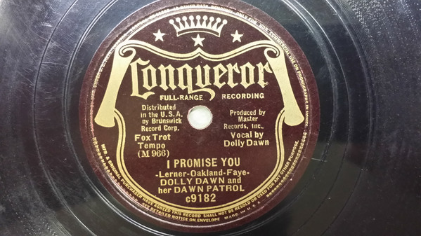 descargar álbum Dolly Dawn And Her Dawn Patrol Jimmy Wilson - I Promise You God Bless America