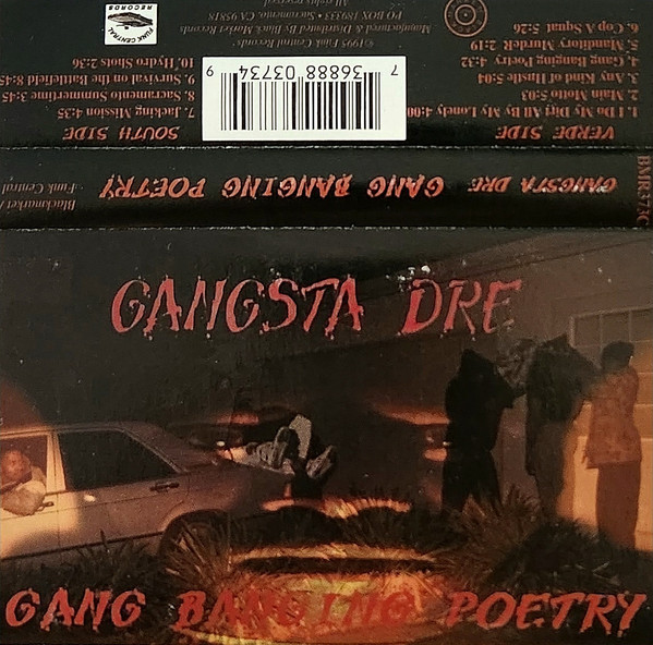 Gangsta Dre – Gang Banging Poetry (1995, Cassette) - Discogs