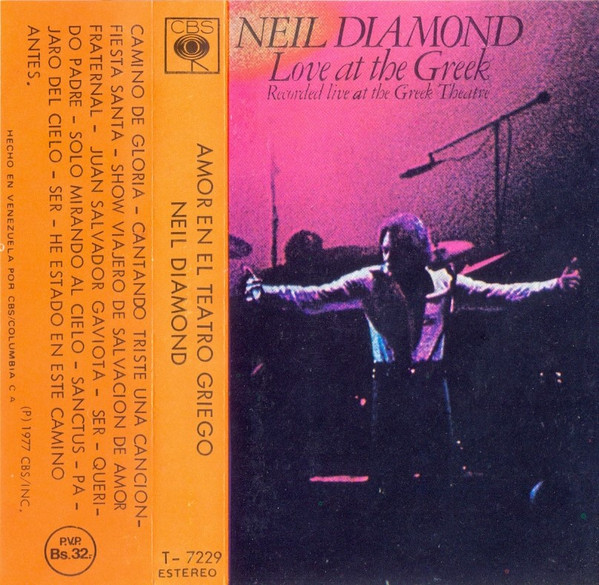 Neil Diamond - Love At The Greek: Recorded Live At The Greek