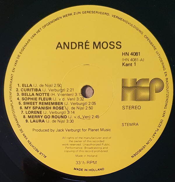 baixar álbum André Moss - 18 Karaats