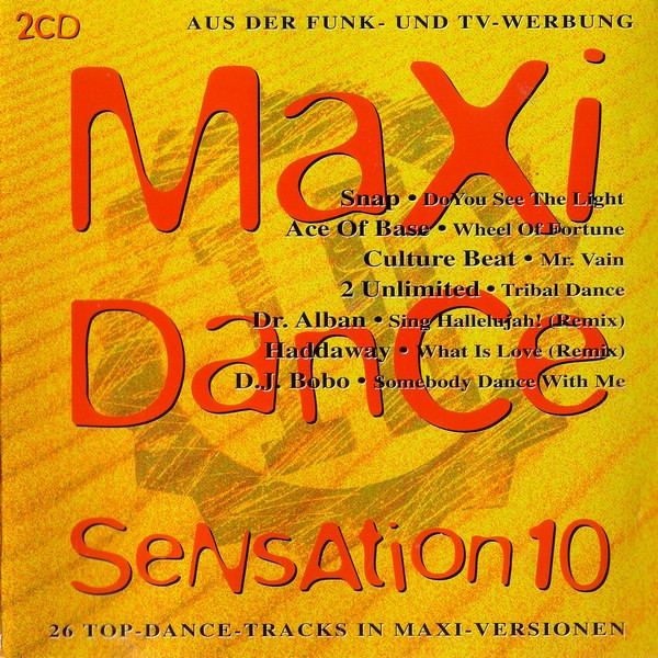 descargar álbum Various - Maxi Dance Sensation 10