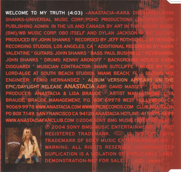 baixar álbum Anastacia - Welcome To My Truth