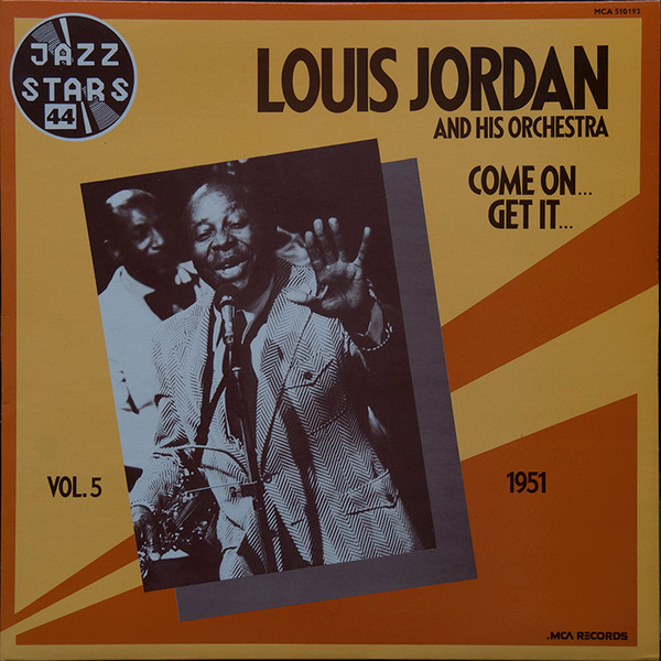 LOUIS JORDAN: man, we're wailin' MERCURY 12" LP 33