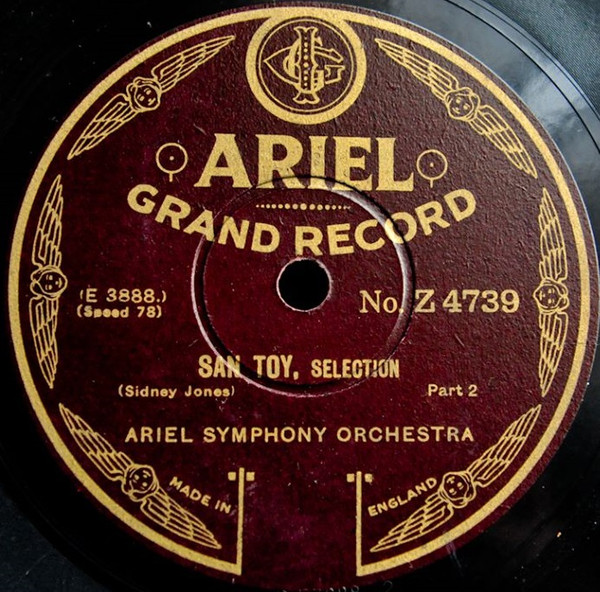 lataa albumi Ariel Symphony Orchestra - San Toy Selection