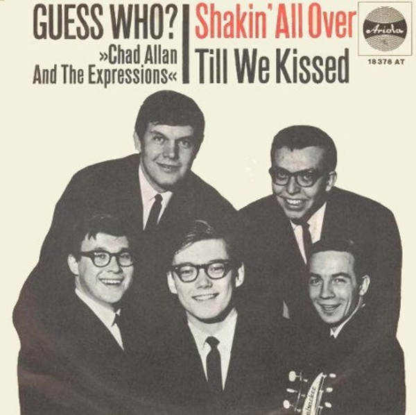Chad Allan And The Expressions Guess Who Shakin All Over 1965 Vinyl Discogs