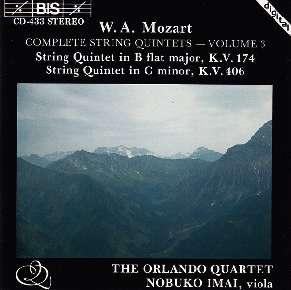 W. A. Mozart, The Orlando Quartet, Nobuko Imai – String Quintet In