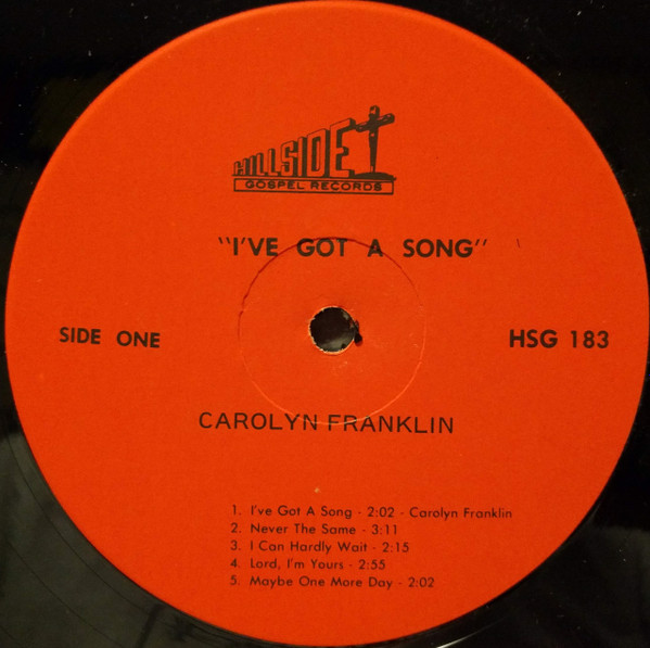 last ned album Carolyn Franklin - Ive Got A Song