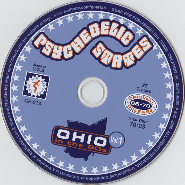télécharger l'album Various - Psychedelic States Ohio In The 60s Vol 1