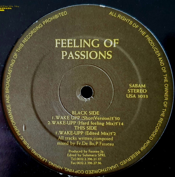 ladda ner album Feeling Of Passions - Wake Upp