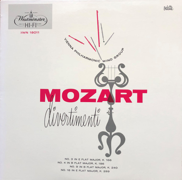 ladda ner album Wolfgang Amadeus Mozart Vienna Philharmonic Wind Group - Mozart Divertimenti