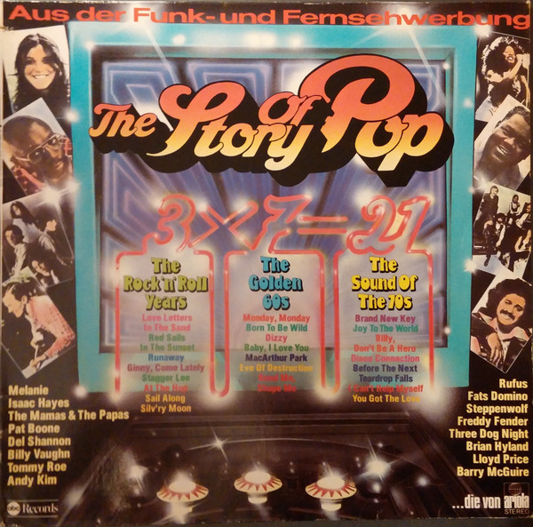 Обложка конверта виниловой пластинки Various - The Story Of Pop