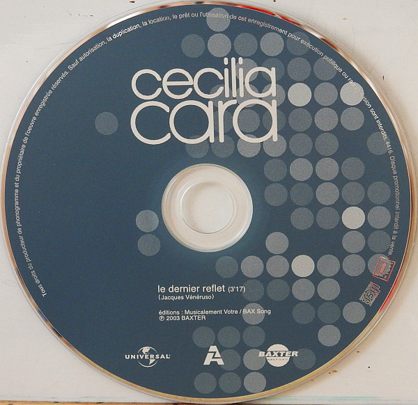 last ned album Cécilia Cara - Le Dernier Reflet