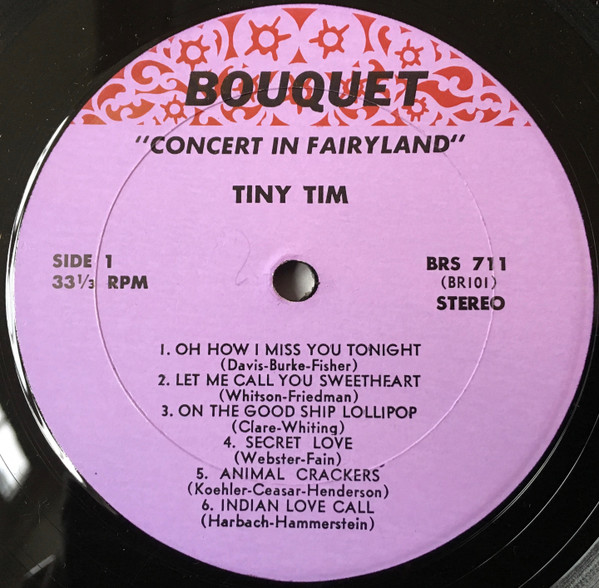 last ned album Tiny Tim - With Love And Kisses From Tiny Tim Concert In Fairyland