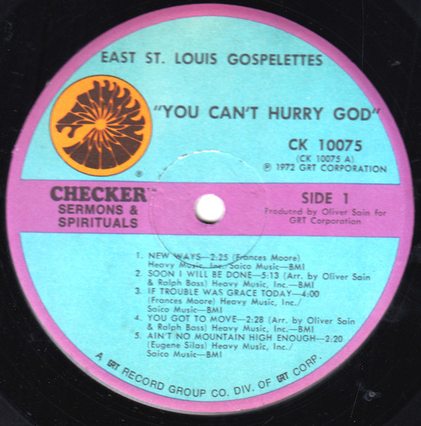 ladda ner album East St Louis Gospelettes - You Cant Hurry God