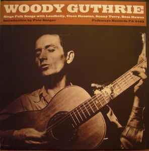 Woody Guthrie - Sings Folk Songs album cover