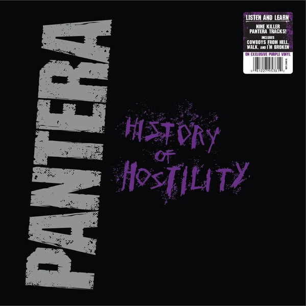 Pantera – History Of Hostility (2015, Silver, Vinyl) - Discogs