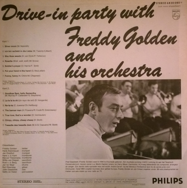 Album herunterladen Freddy Golden Orchestra - Drive In Party
