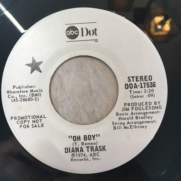 Diana Trask Oh Boy Releases Discogs