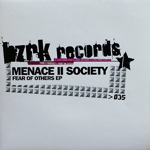 Menace II Society – Fear Of Others EP (2002, Vinyl) - Discogs