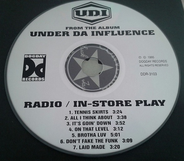 U.D.I. – Under Da Influence (1995, Cassette) - Discogs