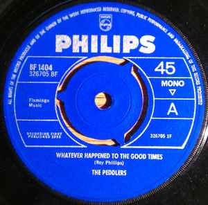 The Peddlers - Whatever Happened To The Good Times album cover