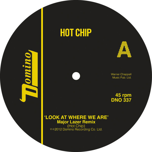 télécharger l'album Hot Chip - Look At Where We Are Major Lazer Remixes