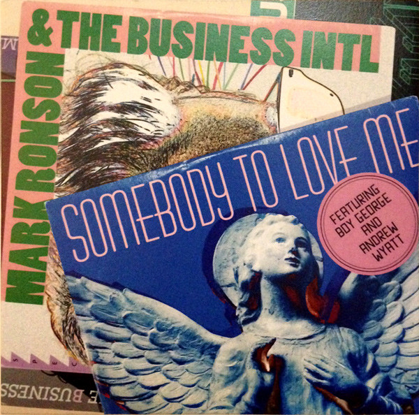 Mark Ronson & The Business Intl – Somebody To Love Me (2010, Vinyl