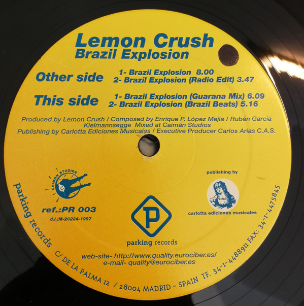 descargar álbum Lemon Crush - Brazil Explosion