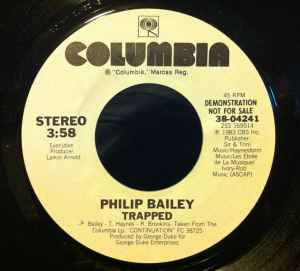 Philip Bailey - Trapped album cover