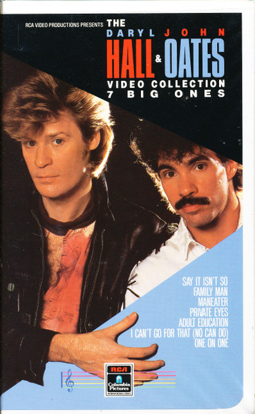 Daryl Hall & John Oates – Video Collection - 7 Big Ones (1984, VHS