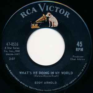 Eddy Arnold - What's He Doing In My World album cover