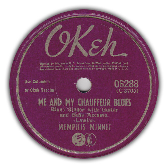 Memphis Minnie – Me And My Chauffeur Blues / Can't Afford To Lose