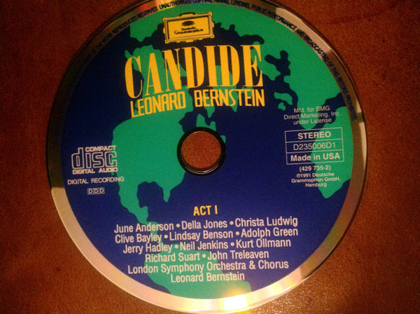 lataa albumi Leonard Bernstein London Symphony Orchestra London Symphony Chorus & Various - Candide Leonard Bernstein