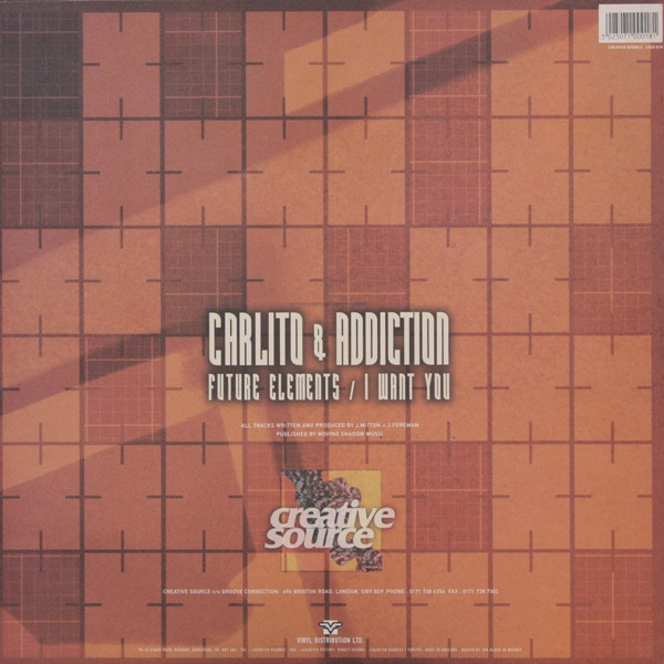 télécharger l'album Carlito & Addiction - Future Elements I Want You