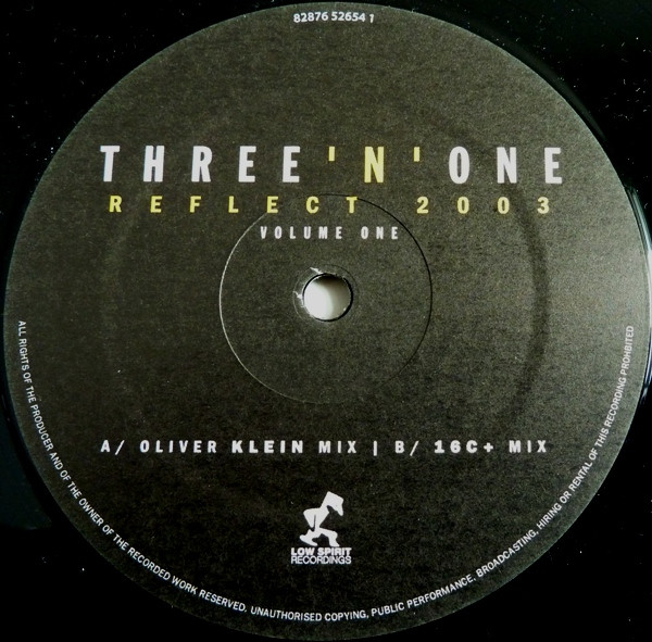 lataa albumi Three'n'One - Reflect 2003 Volume One