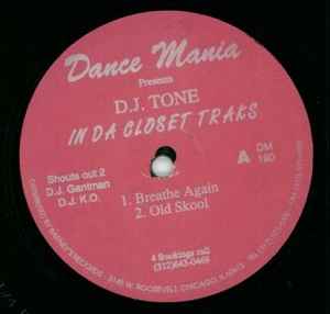 DJ Tone - In Da Closet Traks / No Samples album cover