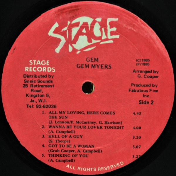 ladda ner album Gem Myers - Gem