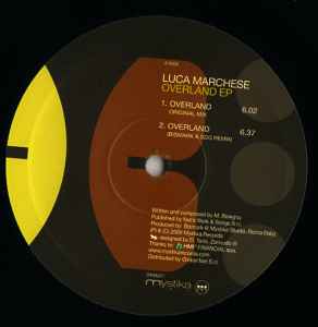 Luca Marchese - Overland EP album cover