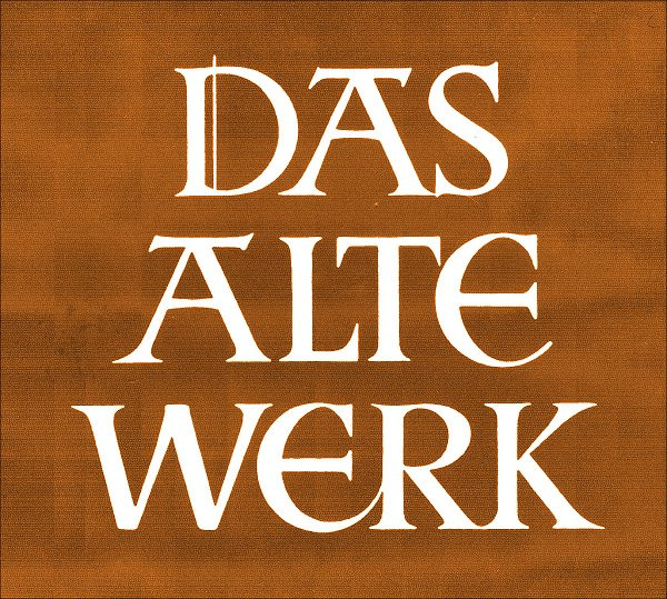 Das Alte Werk (2014, CD) - Discogs