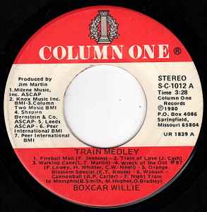 Boxcar Willie - Train Medley album cover