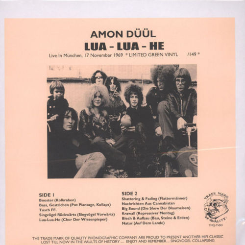 Amon Düül – Live in Munchen, 17 November 1969 (2019, Vinyl) - Discogs