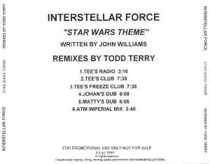 Interstellar Force - Star Wars Theme album cover