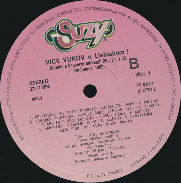 Album herunterladen Vice Vukov - Vice Vukov U Lisinskom