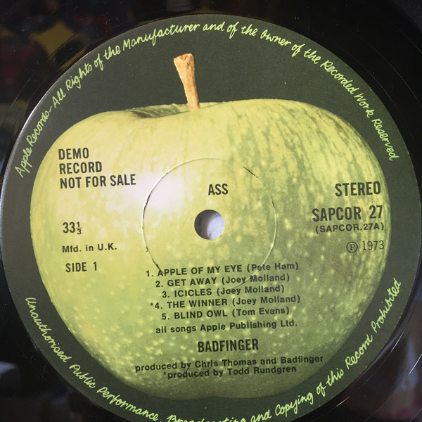 Badfinger Ass 1973 Vinyl Discogs 