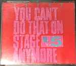 Cover of You Can't Do That On Stage Anymore Vol. 5, 1992, CD