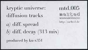 Kryptic Universe - Diffusion Tracks album cover