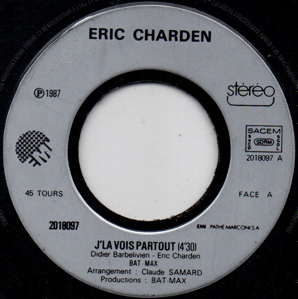 last ned album Eric Charden - JLa Vois Partout